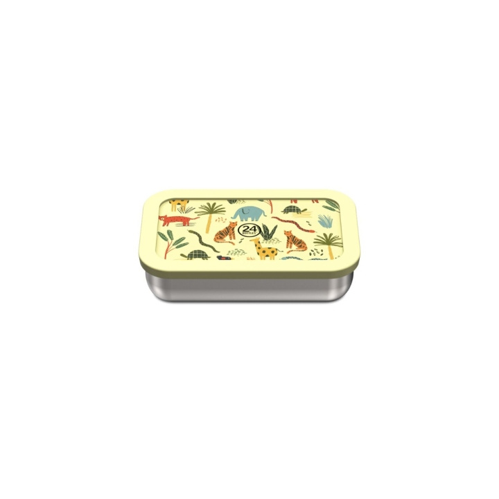 24Bottles Snackbox - Jungle vrienden in de groep HUISHOUDEN & TUIN / Keukengerei / Lunchboxen & Voedselcontainer bij TP E-commerce Nordic AB (D21875)