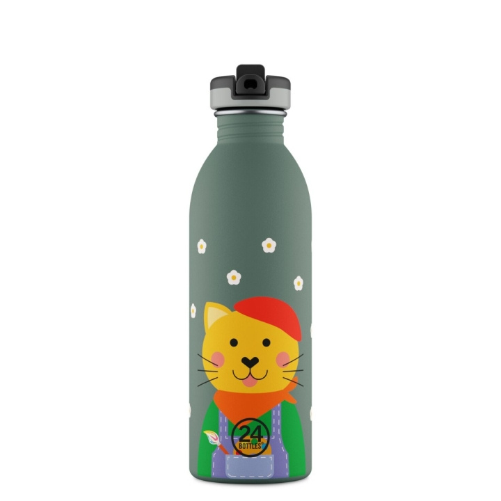 24Bottles Urban - Smart Cat - 500 ml in de groep SPORT, VRIJE TIJD & HOBBY / Buitenrecreatie / Thermosflessen & Waterflessen bij TP E-commerce Nordic AB (D21878)