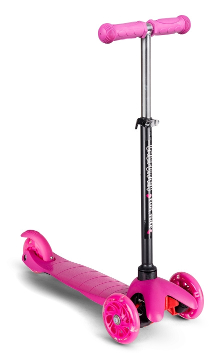 California 3-wielige step Roze (83124) in de groep SPEELGOED, KINDER- & BABYPRODUCTEN / Buitenspeelgoed / Fietsen & Steppen bij TP E-commerce Nordic AB (D21889)