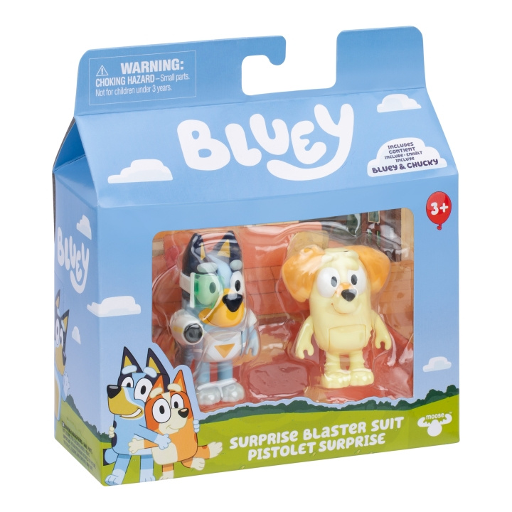 Bluey Bluey Figuur 2PK - (90322) in de groep SPEELGOED, KINDER- & BABYPRODUCTEN / Speelgoed / Figuren, Miniaturen & accessoires bij TP E-commerce Nordic AB (D21891)