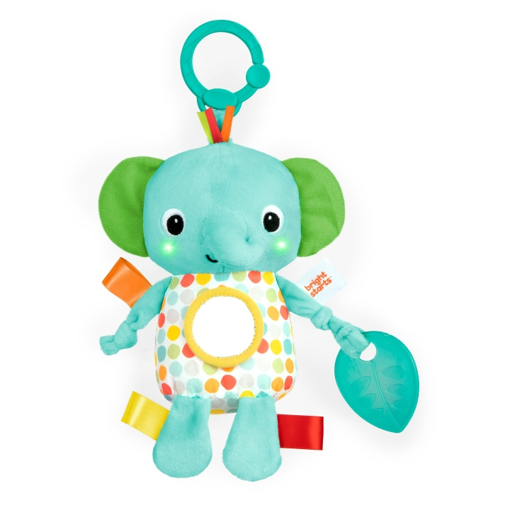 Bright Starts Speels vriendje met lichtjes olifant - (BS-12951) in de groep SPEELGOED, KINDER- & BABYPRODUCTEN / Babygadgets / Fopspenen & Bijtringen bij TP E-commerce Nordic AB (D21922)