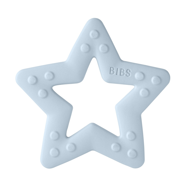 BIBS Baby Bitie Ster Baby Blauw - (3000231) in de groep SPEELGOED, KINDER- & BABYPRODUCTEN / Babygadgets / Fopspenen & Bijtringen bij TP E-commerce Nordic AB (D21941)