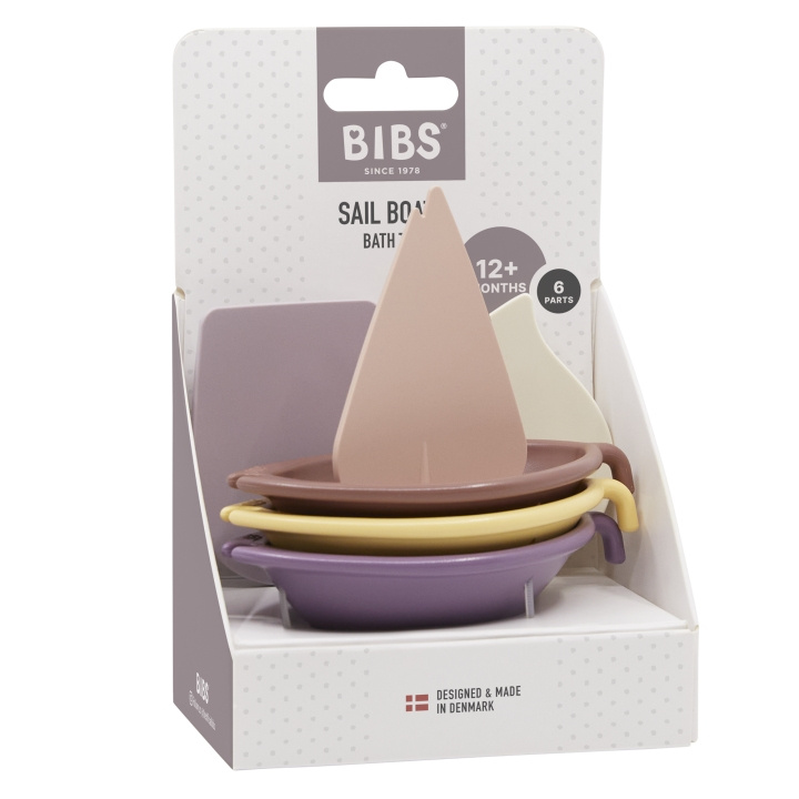 BIBS Zeilboten Roze Mix - (4100200) in de groep SPEELGOED, KINDER- & BABYPRODUCTEN / Buitenspeelgoed / Badspeelgoed bij TP E-commerce Nordic AB (D21945)