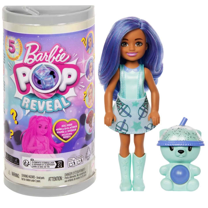 Barbie Chelsea Pop Onthulling Boba Thee Serie pop (HRK63) in de groep SPEELGOED, KINDER- & BABYPRODUCTEN / Speelgoed / Docks & Accessoires bij TP E-commerce Nordic AB (D21957)