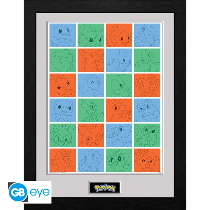 Abysse Ingelijste afdruk First Partner Grid - 30,5 x 40,6 cm in de groep SPORT, VRIJE TIJD & HOBBY / Leuke dingen / Verzamelobjecten bij TP E-commerce Nordic AB (D21976)