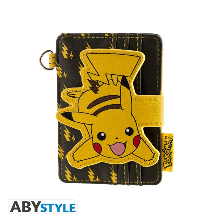 Abysse Premium kaarthouder Pikachu - 10 x 7 cm in de groep SPEELGOED, KINDER- & BABYPRODUCTEN / Spelletje / Kaartspel bij TP E-commerce Nordic AB (D21980)