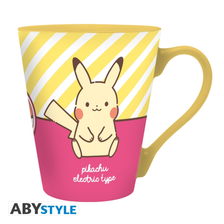 Abysse Pokemon mok - Pikachu Electric - 250 ml in de groep SPORT, VRIJE TIJD & HOBBY / Leuke dingen / Bekers bij TP E-commerce Nordic AB (D21987)