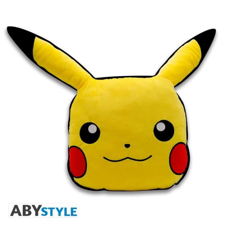 Abysse Pokemon Kussen - Pikachu - 30cm x 30cm x 8cm in de groep HUISHOUDEN & TUIN / Interieur / Kussens bij TP E-commerce Nordic AB (D21994)