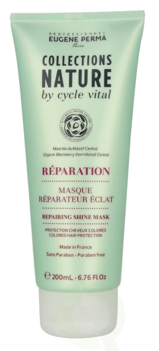 Eugene Perma Coll. Nature Repairing Shine Mask 200 ml in de groep BEAUTY & HEALTH / Haar & Styling / Haarverzorging / Haarmasker bij TP E-commerce Nordic AB (D22032)