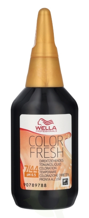 Wella Color Fresh - Acid 75 ml 7/44 in de groep BEAUTY & HEALTH / Haar & Styling / Haarverzorging / Haarverf / Haarverf & Kleurbommen bij TP E-commerce Nordic AB (D22035)