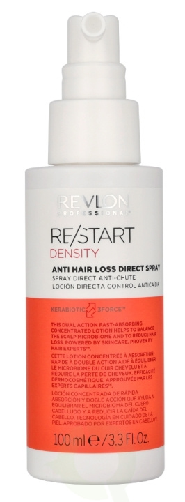 Revlon Re/Start Density Fortifying Anti-Hair Loss Spray 100 ml in de groep BEAUTY & HEALTH / Haar & Styling / Haarverzorging / Haarserum bij TP E-commerce Nordic AB (D22045)