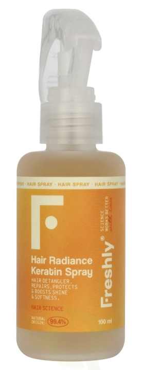 Freshly Cosmetics Hair Radiance Keratin Spray 100 ml in de groep BEAUTY & HEALTH / Haar & Styling / Haarverzorging / Haarserum bij TP E-commerce Nordic AB (D22060)