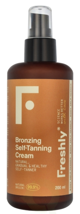 Freshly Cosmetics Bronzing Self-Tanning Cream 200 ml in de groep BEAUTY & HEALTH / Huidsverzorging / Zonnebank / Bruin zonder zon bij TP E-commerce Nordic AB (D22061)