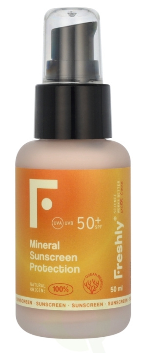 Freshly Cosmetics Healthy Mineral Sunscreen SPF50+ 50 ml in de groep BEAUTY & HEALTH / Huidsverzorging / Zonnebank / Zonnebescherming bij TP E-commerce Nordic AB (D22066)