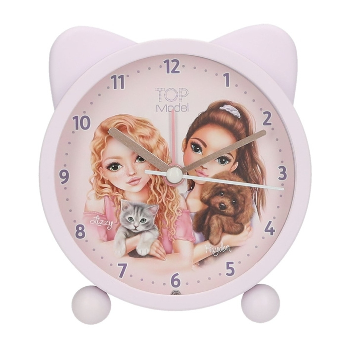 TOPModel Wekker KITTY en HONDje - Lila - 11 cm (413548) in de groep HUISHOUDEN & TUIN / Horloges & Tellers / Wekkers bij TP E-commerce Nordic AB (D22137)