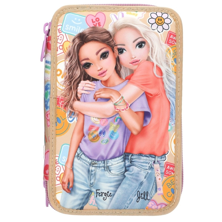 TOPModel Drievoudig etui GIRL POWER - Beige (413282) in de groep SPEELGOED, KINDER- & BABYPRODUCTEN / Speelgoed / Etui bij TP E-commerce Nordic AB (D22144)