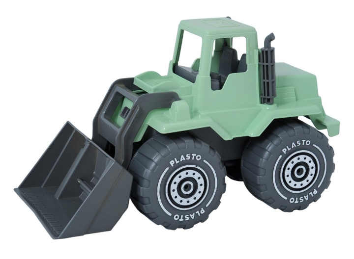 Plasto Voorlader 30 cm Bioplastic (1655000ECO) in de groep SPEELGOED, KINDER- & BABYPRODUCTEN / Speelgoed / Speelgoedauto\'s bij TP E-commerce Nordic AB (D22154)