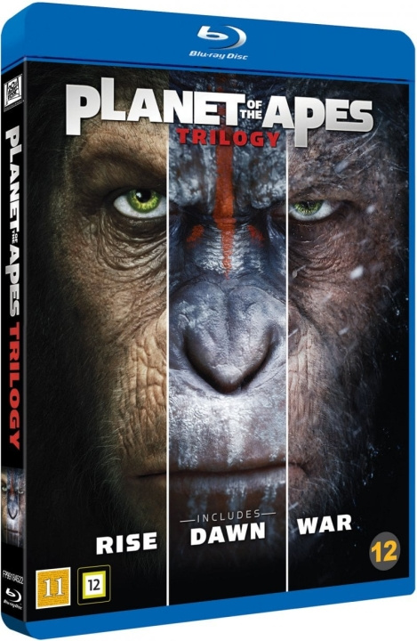 Planet of the Apes Trilogy, The (Blu-Ray) in de groep HOME ELECTRONICS / Audio & Beeld / TV & Accessoires / Films / Blu-ray bij TP E-commerce Nordic AB (D22199)