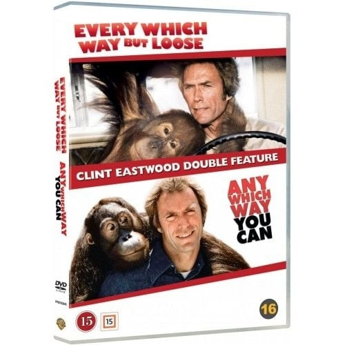 Every Which Way But Loose / Any Which Way You Can - DVD in de groep HOME ELECTRONICS / Audio & Beeld / TV & Accessoires / Films / DVD bij TP E-commerce Nordic AB (D22200)