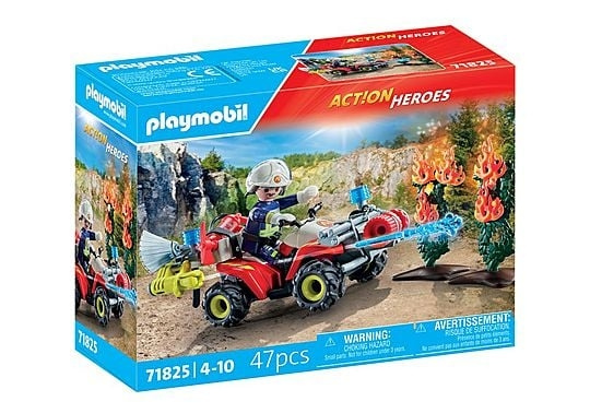 Playmobil Brandweerquad (71825) in de groep SPEELGOED, KINDER- & BABYPRODUCTEN / Speelgoed / Speelgoedauto\'s bij TP E-commerce Nordic AB (D22208)