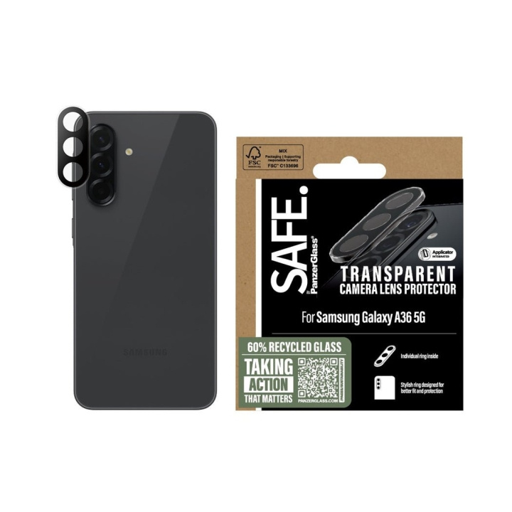 Panzer Glas - VEILIGE Camera Lens Beschermer TRNSP Galaxy nieuwe A36 5G in de groep SMARTPHONE & TABLETS / Mobielbescherming / Samsung bij TP E-commerce Nordic AB (D22216)