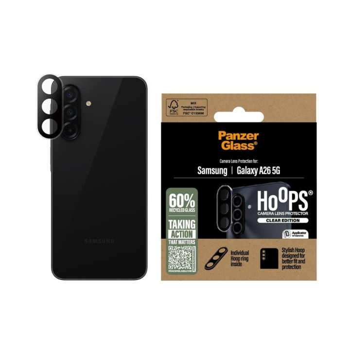Panzer Glas - Hoops TRNSP lensbescherming Galaxy nieuwe A25 5G in de groep SMARTPHONE & TABLETS / Mobielbescherming / Samsung bij TP E-commerce Nordic AB (D22224)