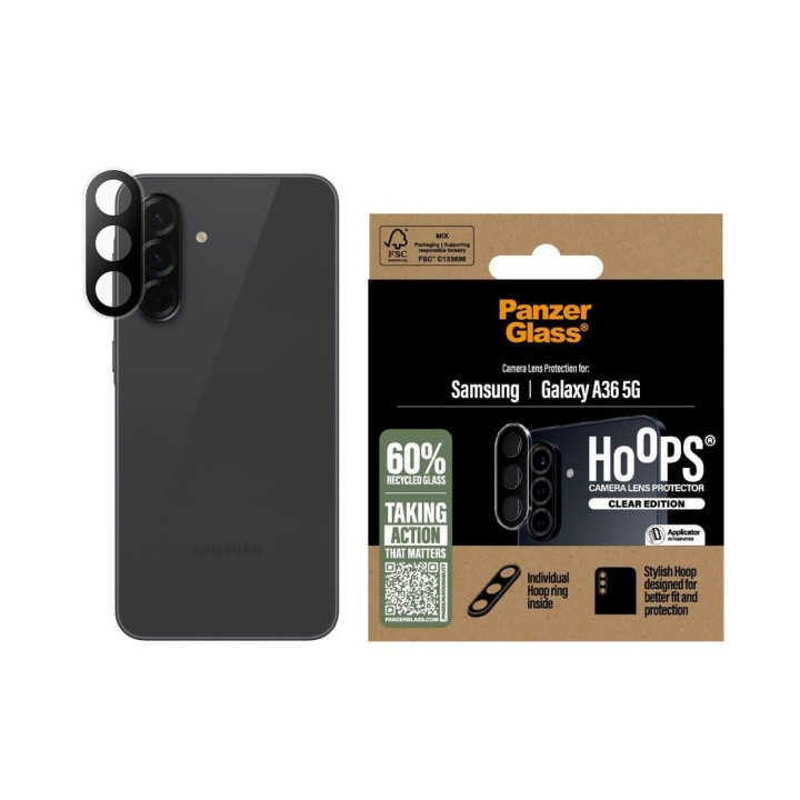 Panzer Glas - Hoops TRNSP lensbescherming Galaxy nieuwe A35 5G in de groep SMARTPHONE & TABLETS / Mobielbescherming / Samsung bij TP E-commerce Nordic AB (D22225)