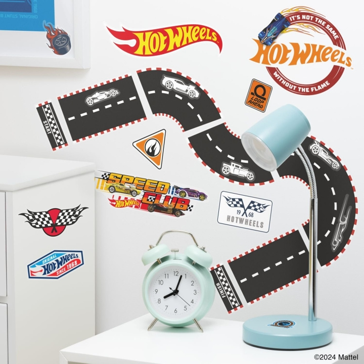 Paladone HOT WHEELS MUURSTICKERS in de groep SPEELGOED, KINDER- & BABYPRODUCTEN / Speelgoed / Speelgoed bij TP E-commerce Nordic AB (D22267)