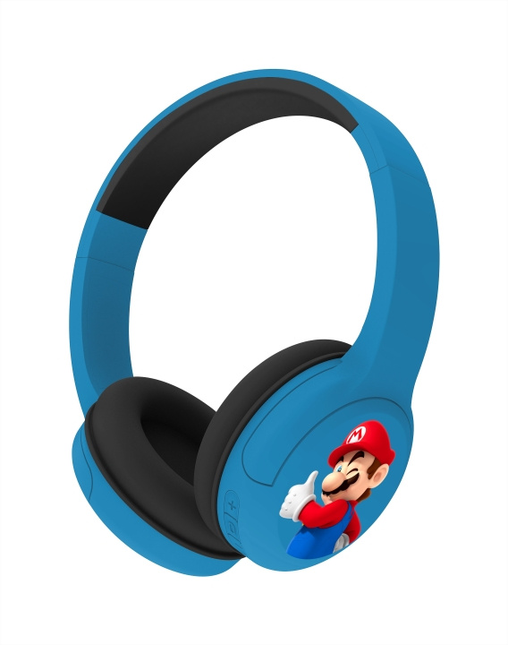 OTL SUPER MARIO - CORE draadloze koptelefoons (Bluetooth) in de groep HOME ELECTRONICS / Audio & Beeld / Koptelefoon & Accessoires / Koptelefoon bij TP E-commerce Nordic AB (D22289)
