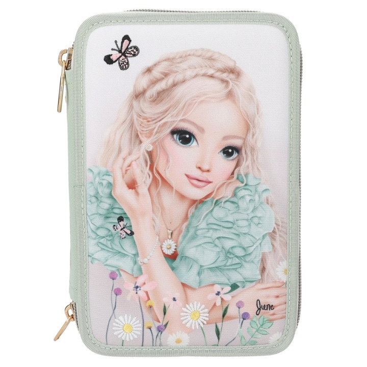 TOPModel TOPModel Drievoudig etui SUMMER FEELING - saliegroen (413303) in de groep SPEELGOED, KINDER- & BABYPRODUCTEN / Speelgoed / Etui bij TP E-commerce Nordic AB (D22294)