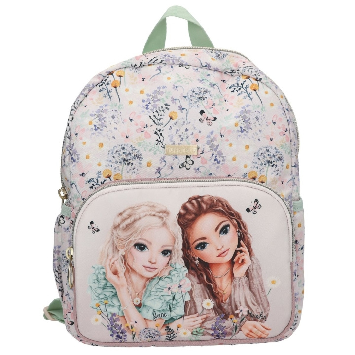 TOPModel TOPModel Rugzak SUMMER FEELING - Roze en saliegroen - Klein (413306) in de groep SPEELGOED, KINDER- & BABYPRODUCTEN / Reizen / Kindertassen / Rugzakken bij TP E-commerce Nordic AB (D22302)