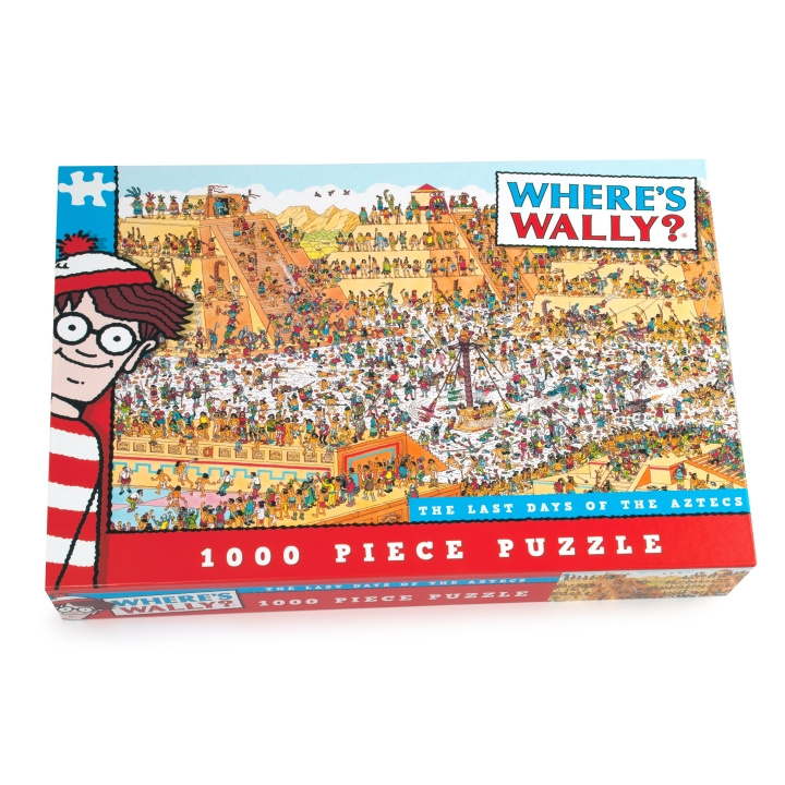 University Games Where\'s Wally - De laatste dag van de Azteken - 1000 stukjes (710-5905) in de groep SPEELGOED, KINDER- & BABYPRODUCTEN / Speelgoed / Kinderpuzzel bij TP E-commerce Nordic AB (D22317)