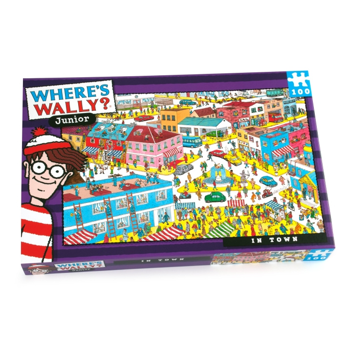 University Games Where\'s Wally - In de stad 100 stukjes (710-5955) in de groep SPEELGOED, KINDER- & BABYPRODUCTEN / Speelgoed / Kinderpuzzel bij TP E-commerce Nordic AB (D22321)