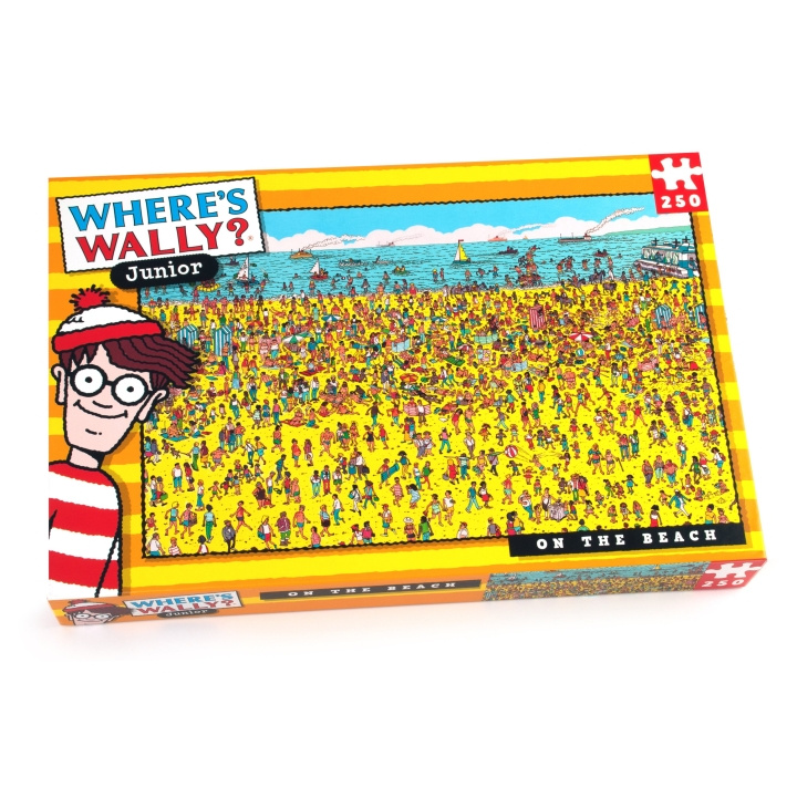 University Games Where\'s Wally - Strand 250 stukjes (710-5935) in de groep SPEELGOED, KINDER- & BABYPRODUCTEN / Speelgoed / Speelgoed bij TP E-commerce Nordic AB (D22322)