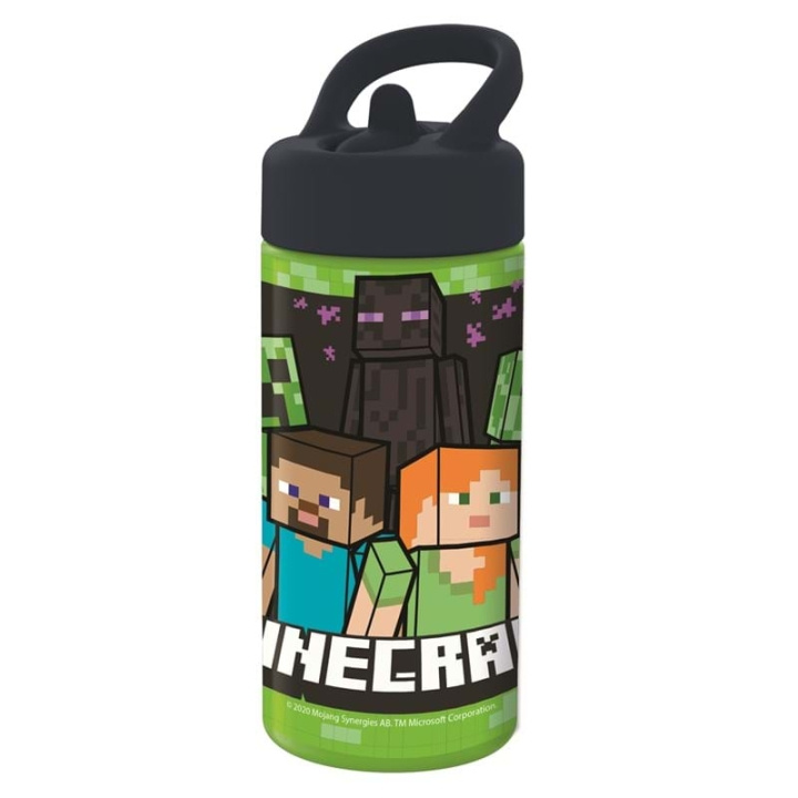 MINECRAFT Stor - Sipper waterfles (410ml) - MINECRAFT (088808718-40401) in de groep SPEELGOED, KINDER- & BABYPRODUCTEN / Eten & Drinken / Babyflessen & Accessoires bij TP E-commerce Nordic AB (D22334)