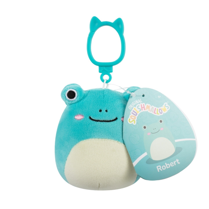 Squishmallows 9 cm - Clip On - Robert Kikker in de groep SPEELGOED, KINDER- & BABYPRODUCTEN / Babyspeelgoed / Knuffels bij TP E-commerce Nordic AB (D22397)