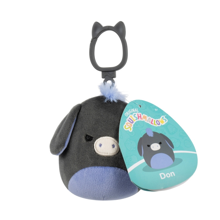 Squishmallows 9 cm - Clip On - Ezel in de groep SPEELGOED, KINDER- & BABYPRODUCTEN / Babyspeelgoed / Knuffels bij TP E-commerce Nordic AB (D22398)