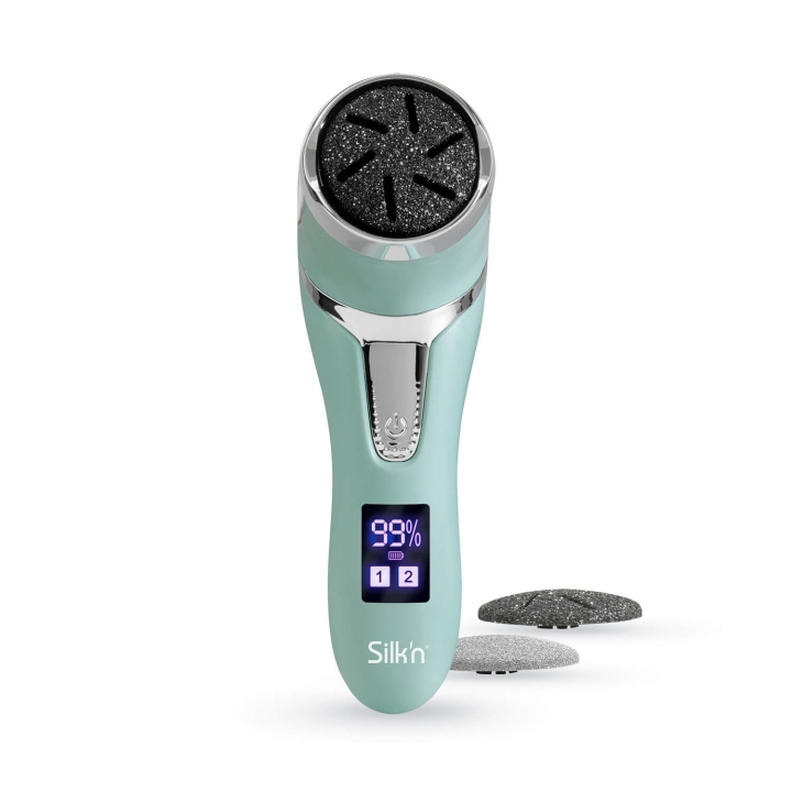 Silk\'n FreshPedi Waterdichte Elektrische Eeltverwijderaar (Mint) in de groep BEAUTY & HEALTH / Huidsverzorging / Gezicht / Hulpmiddelen voor huidverzorging bij TP E-commerce Nordic AB (D22416)