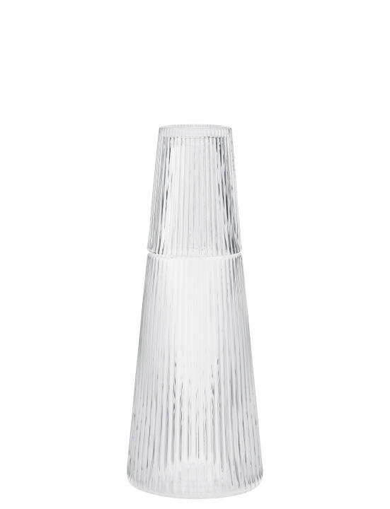 Stelton Pilastro karaf met glas 1 L in de groep HUISHOUDEN & TUIN / Keukengerei / Wijn- & Drankaccessoires bij TP E-commerce Nordic AB (D22417)