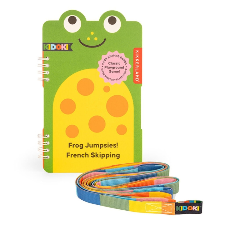 Kikkerland Kidoki KikkerJumpsies Frans Springen - (KID51-F) in de groep SPEELGOED, KINDER- & BABYPRODUCTEN / Buitenspeelgoed / Sport & Spel bij TP E-commerce Nordic AB (D22476)