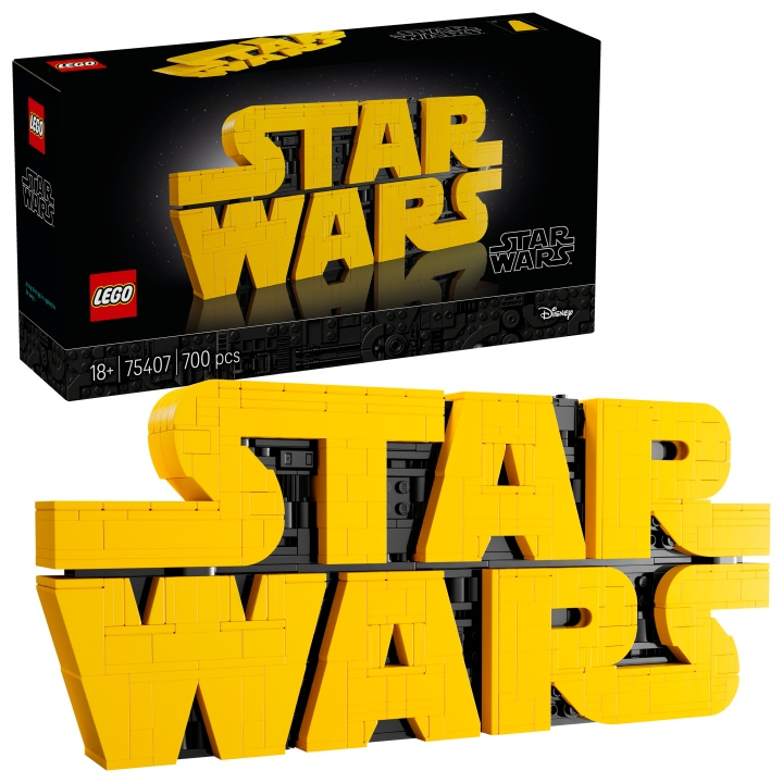 LEGO Star Wars TM - Gemetseld Star Wars™ Logo (75407) in de groep SPEELGOED, KINDER- & BABYPRODUCTEN / Speelgoed / Bouwspeelgoed / Lego bij TP E-commerce Nordic AB (D22496)