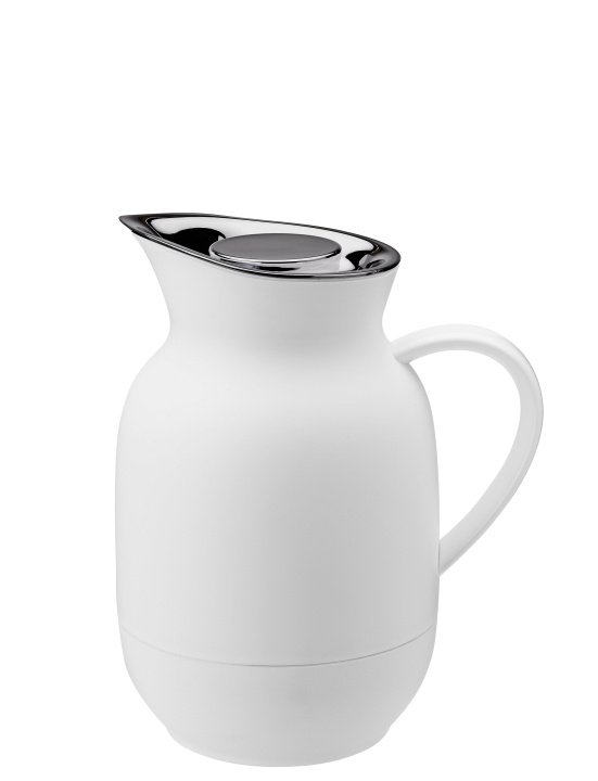 Stelton Amphora Vacuumkan 1 L (Zacht Wit) in de groep SPORT, VRIJE TIJD & HOBBY / Buitenrecreatie / Thermosflessen & Waterflessen bij TP E-commerce Nordic AB (D22501)
