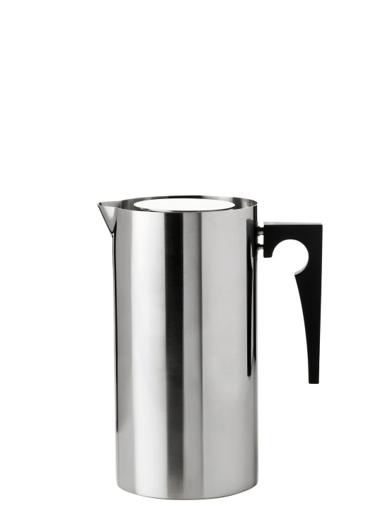 Stelton Arne Jacobsen Cylinda Franse Pers 1 L (Staal) in de groep HUISHOUDEN & TUIN / Huishoudelijke apparaten / Koffiezetapparaten en accessoires / Koffiezetapparaten bij TP E-commerce Nordic AB (D22504)