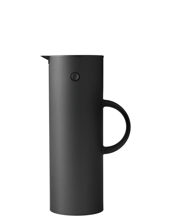 Stelton EM77 thermoskan 1 L (Zacht Zwart) in de groep SPORT, VRIJE TIJD & HOBBY / Buitenrecreatie / Thermosflessen & Waterflessen bij TP E-commerce Nordic AB (D22512)