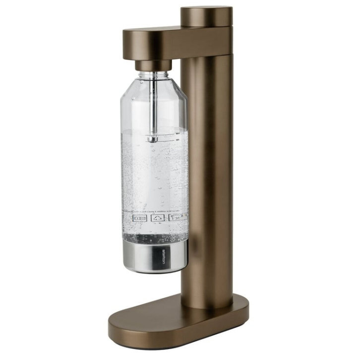 Stelton Brus Carbonator (Metallic Bruin) in de groep HUISHOUDEN & TUIN / Huishoudelijke apparaten / Water & Sap / Carbonatatiemachines / Carbonatatiemachines bij TP E-commerce Nordic AB (D22515)