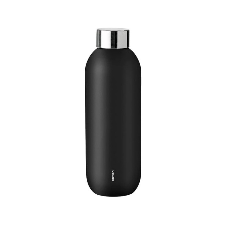 Stelton Keep Cool Vacuüm Geïsoleerde Fles 0,6 L (Zwart) in de groep SPORT, VRIJE TIJD & HOBBY / Buitenrecreatie / Thermosflessen & Waterflessen bij TP E-commerce Nordic AB (D22530)