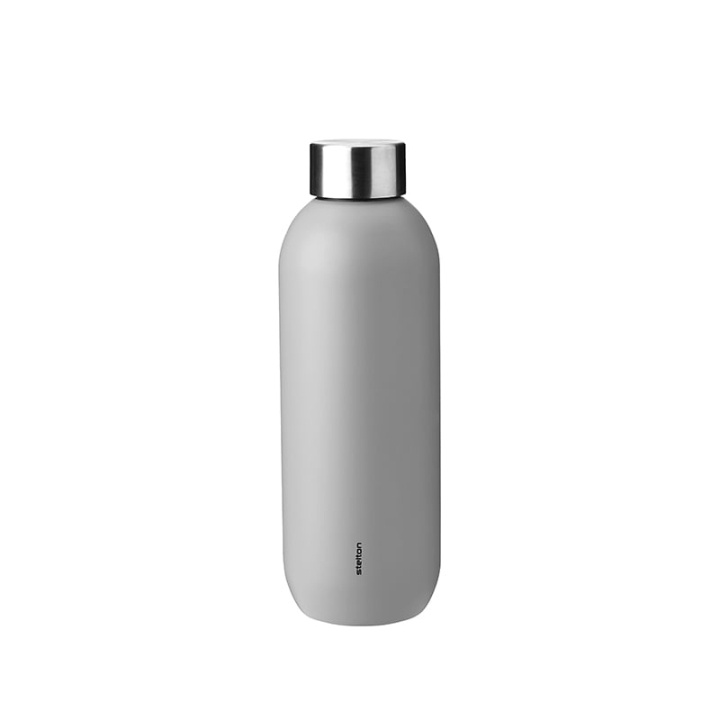 Stelton Keep Cool Vacuüm Geïsoleerde Fles 0,6 L (Lichtgrijs) in de groep SPORT, VRIJE TIJD & HOBBY / Buitenrecreatie / Thermosflessen & Waterflessen bij TP E-commerce Nordic AB (D22531)