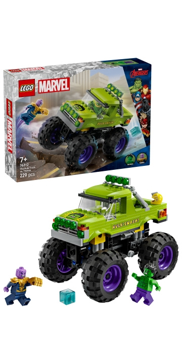 LEGO Super Heroes - The Hulk Truck vs. Thanos (76312) in de groep SPEELGOED, KINDER- & BABYPRODUCTEN / Speelgoed / Bouwspeelgoed / Lego bij TP E-commerce Nordic AB (D22606)