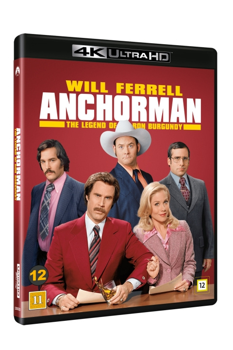 Anchorman: The Legend Of Ron Burgundy in de groep HOME ELECTRONICS / Audio & Beeld / TV & Accessoires / Films / Blu-ray bij TP E-commerce Nordic AB (D22637)