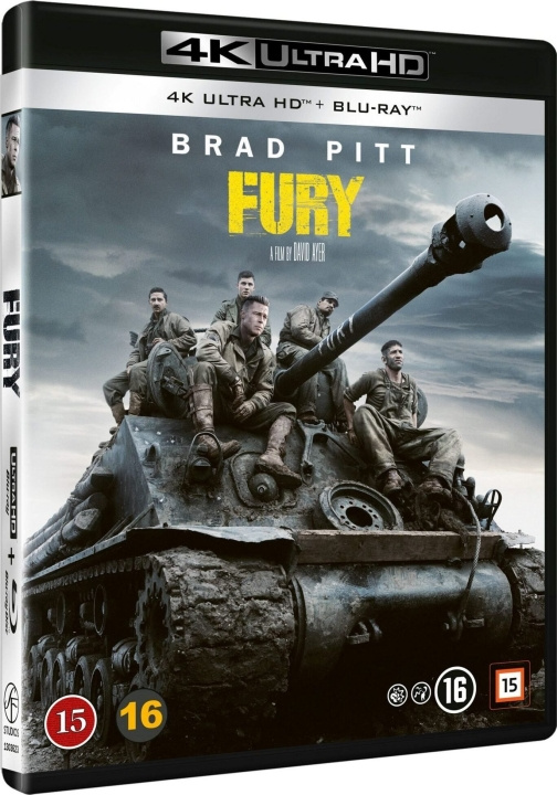 Fury in de groep HOME ELECTRONICS / Audio & Beeld / TV & Accessoires / Films / Blu-ray bij TP E-commerce Nordic AB (D22641)